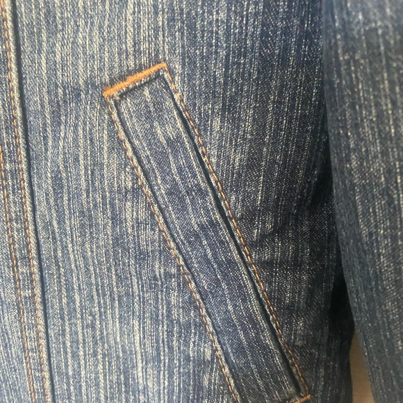 Zena Jeans Jean Jacket size Medium - Picture 5 of 8